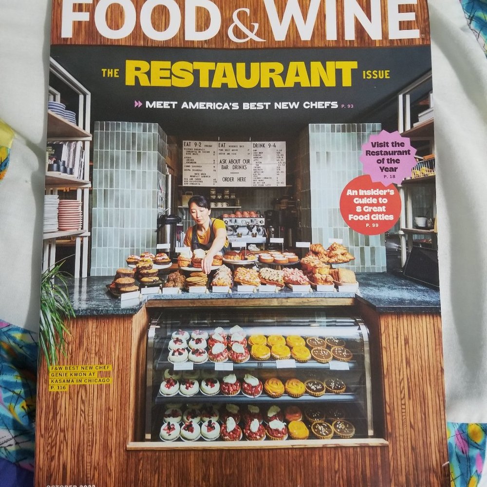 Food and Wine Magazine | The Restaurant Issue | October 2022